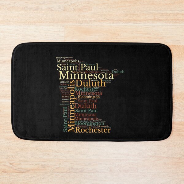 Item preview, Minnesota Map and Cities designed and sold by labatchino10.