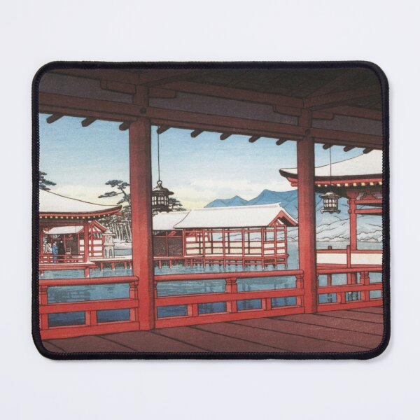 Item preview, A Corridor at Miyajima by Kawase Hasui designed and sold by Takeda-art.