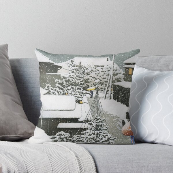 Item preview, Snow at Daichi by Kawase Hasui designed and sold by Takeda-art.