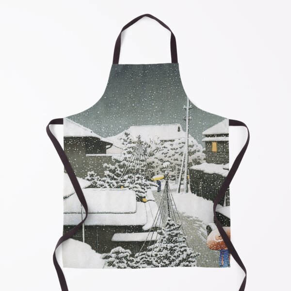 Item preview, Snow at Daichi by Kawase Hasui designed and sold by Takeda-art.