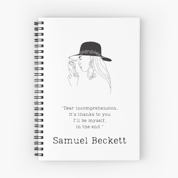 Item preview, "I'll be myself" - Samuel Beckett designed and sold by BookberryGarden.