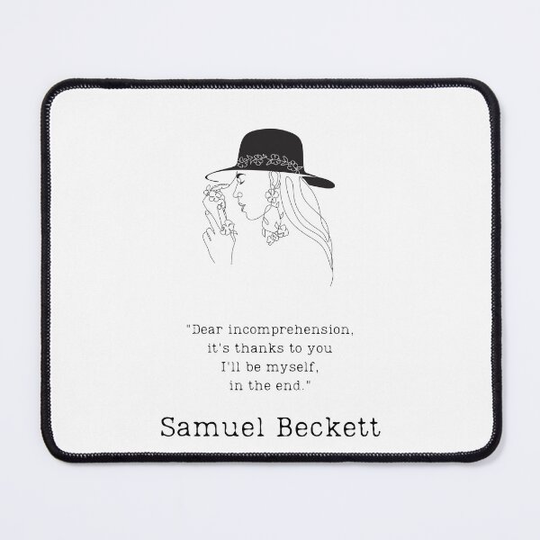 Item preview, "I'll be myself" - Samuel Beckett designed and sold by BookberryGarden.