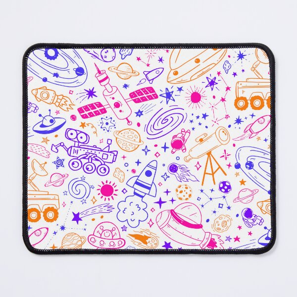Item preview, Space Galaxy Doodle Pattern Colorful designed and sold by CherieTree.