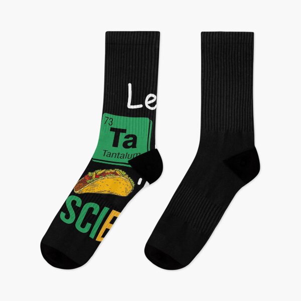 Item preview, Let's Taco 'Bout Science funny lover food cute designed and sold by beckadamr.