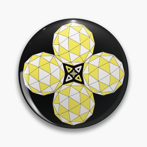 Item preview, Icosahedron Star (W&Yg) designed and sold by createVisions.
