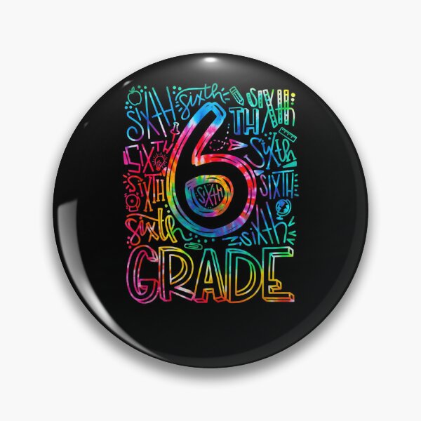 Item preview, Tie Dye Sixth Grade Typography Team Teacher Back To School  designed and sold by vergiebee.