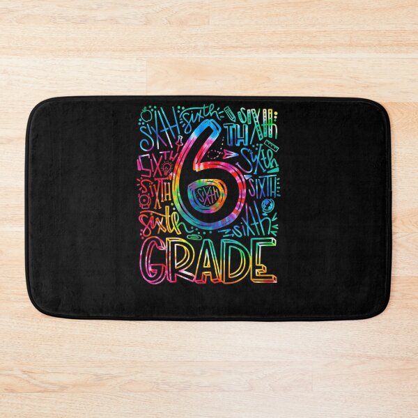 Item preview, Tie Dye Sixth Grade Typography Team Teacher Back To School  designed and sold by vergiebee.