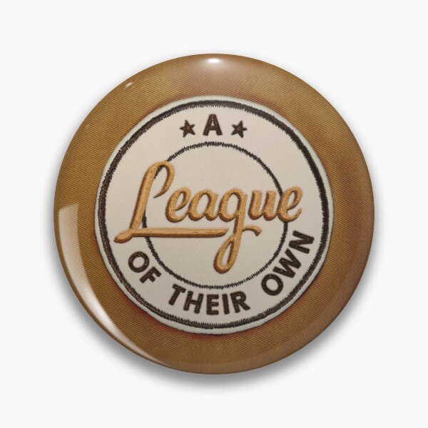 Item preview, A League Of Their Own patch (brown) designed and sold by RainbowCraft.