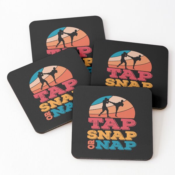 Item preview, Tab Snap Nap funny martial arts vintage retro humor designed and sold by beckadamr.