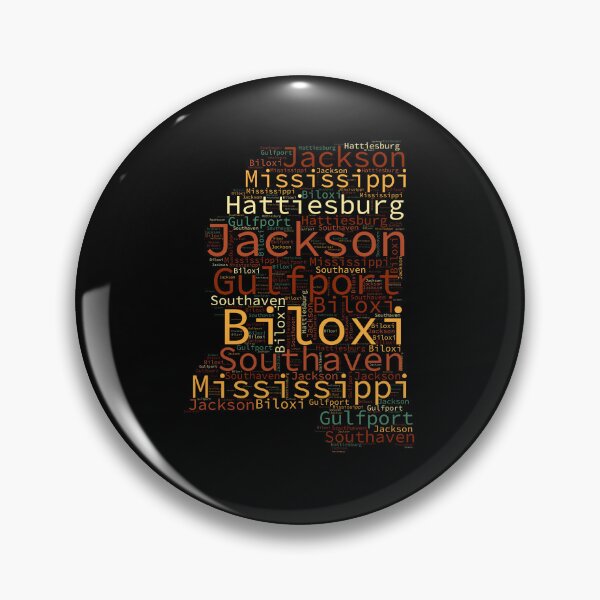 Artikelvorschau, Mississippi State Map und Städte entworfen und verkauft von labatchino10.