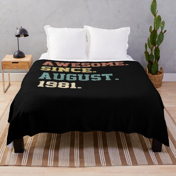 Item preview, 41 Years Old Funny Awesome Since August 1981st Birthday designed and sold by vergiebee.