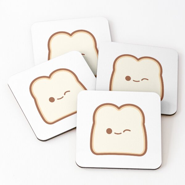 Item preview, Kawaii Toast - Cute Toast designed and sold by KawaiSticker.