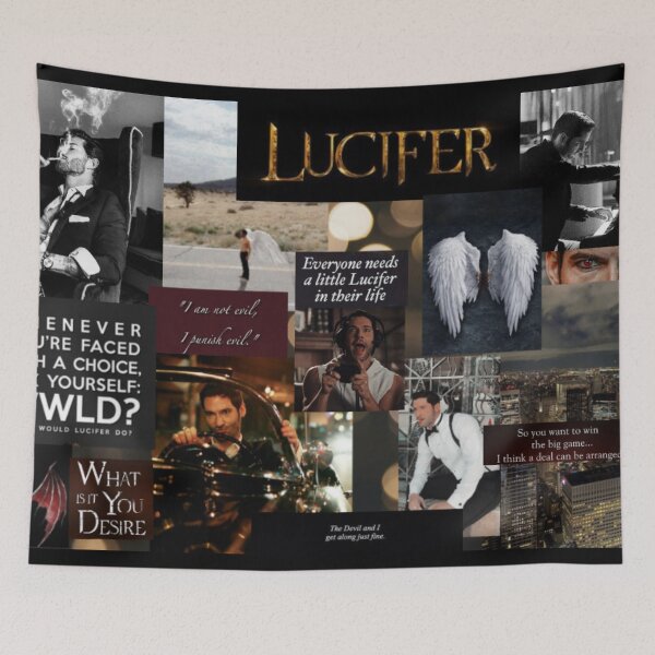 Item preview, Lucifer mood board designed and sold by Isxbxllx.