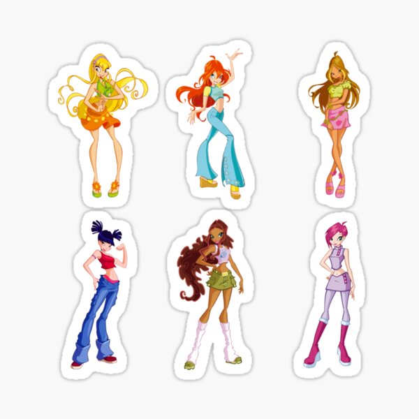 Winx Club Set school normal Sticker