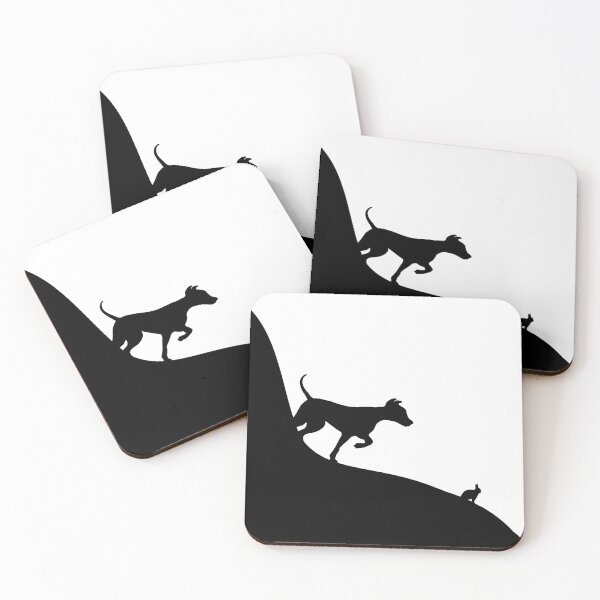 Item preview, Dog silhouette black and white designed and sold by studioMoSa.
