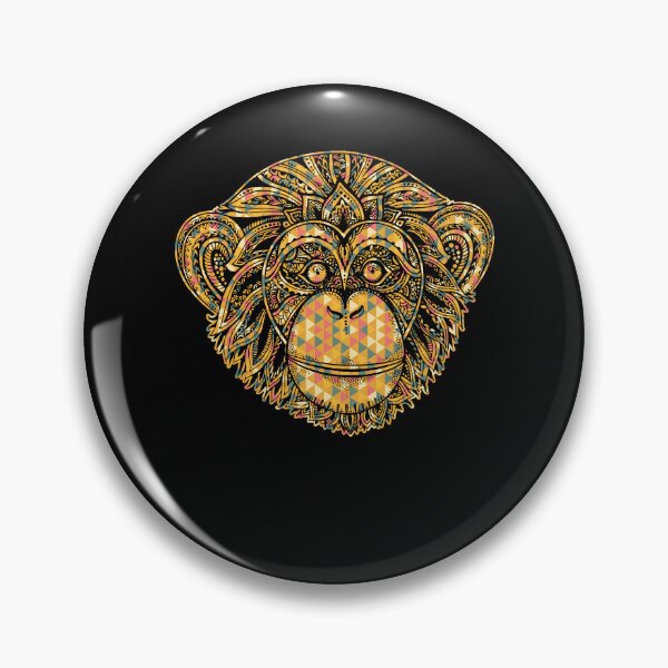 Item preview, Chimpanzee - Chimpanzee Geometric designed and sold by UnknownArtistt.