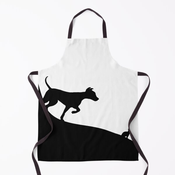 Item preview, Dog silhouette black and white designed and sold by studioMoSa.