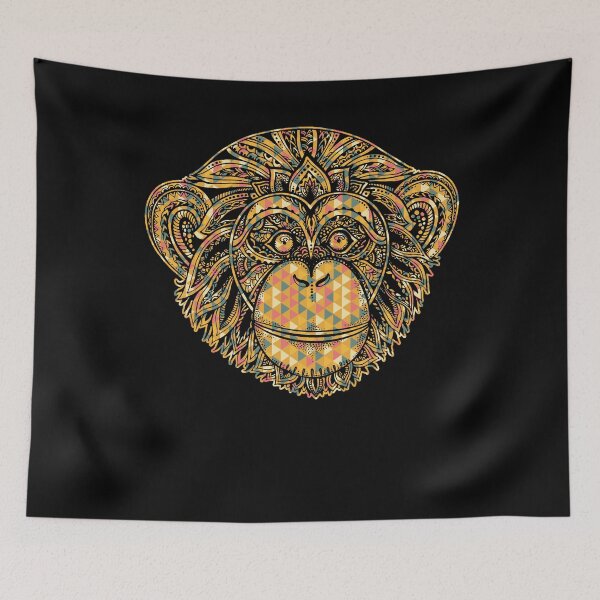 Item preview, Chimpanzee - Chimpanzee Geometric designed and sold by UnknownArtistt.
