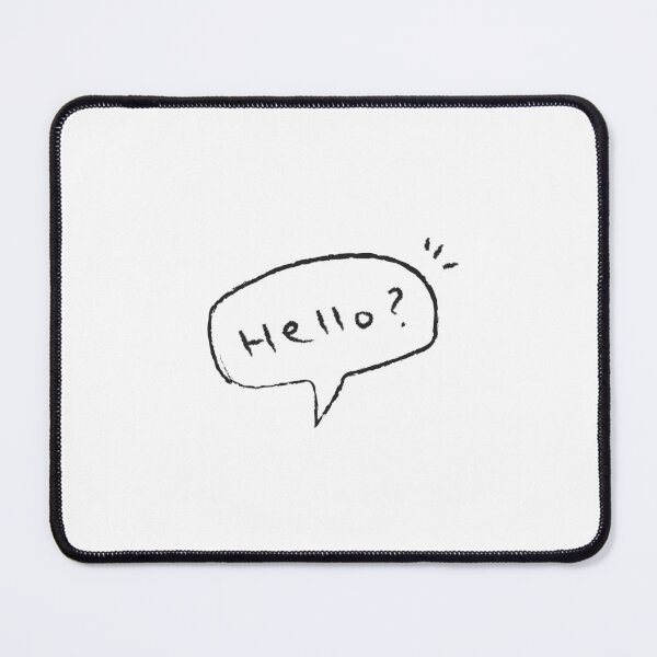 Item preview, doodle text 'hello’ designed and sold by Pinkbrushco.