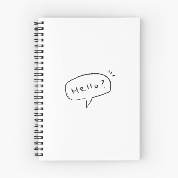 Item preview, doodle text 'hello’ designed and sold by Pinkbrushco.