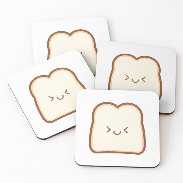 Item preview, Funny Toast - Cute Toast designed and sold by KawaiSticker.