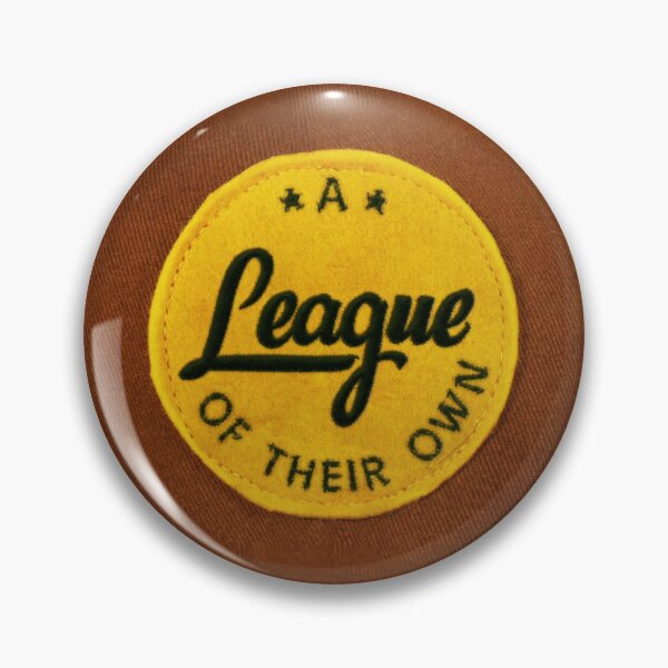Item preview, A League Of Their Own patch (dark brown) designed and sold by RainbowCraft.