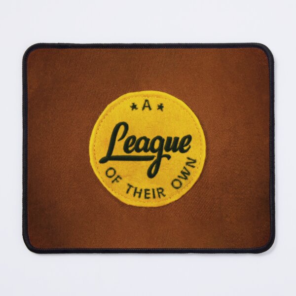 Item preview, A League Of Their Own patch (dark brown) designed and sold by RainbowCraft.