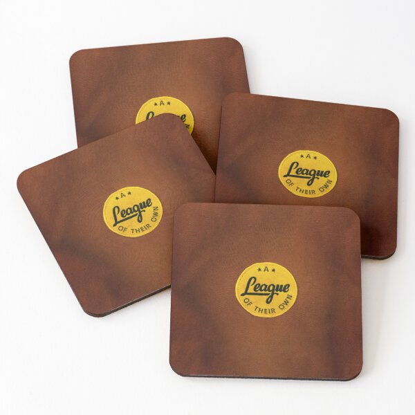 Item preview, A League Of Their Own patch (dark brown) designed and sold by RainbowCraft.