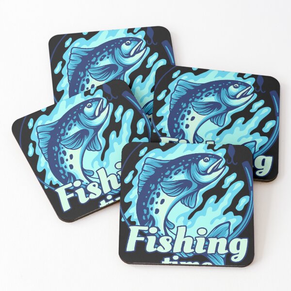 Item preview, Fishing Time Illustration designed and sold by STR Graphs.