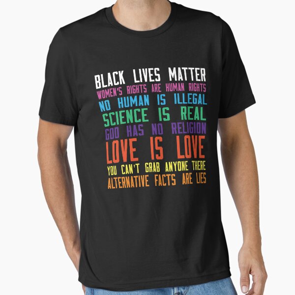 Item preview, Black lives matter t-shirt designed and sold by RithaMatch.