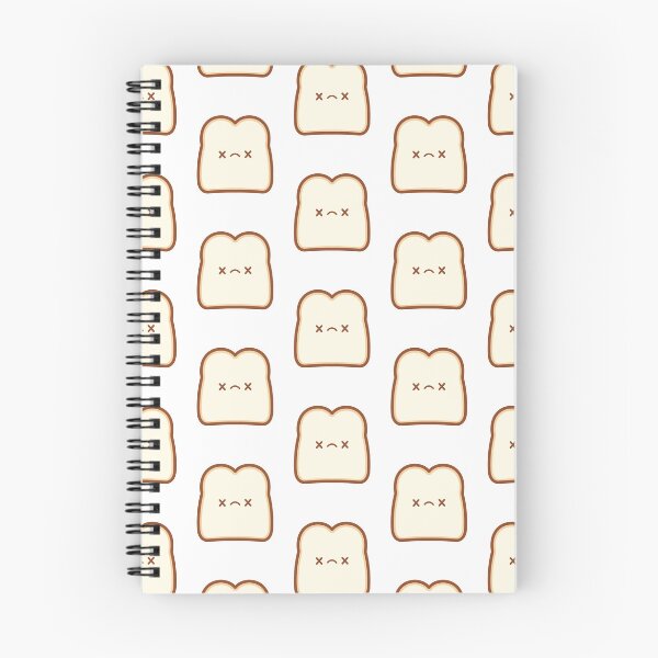 Item preview, Kawaii Exhausted Toast - Cute Toast designed and sold by KawaiSticker.