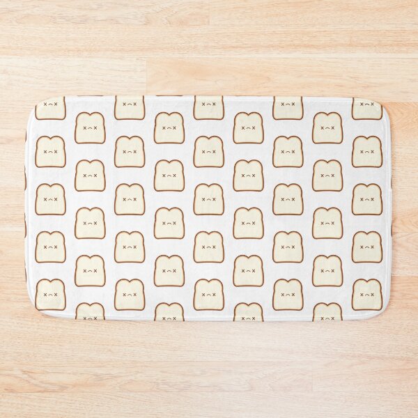 Item preview, Kawaii Exhausted Toast - Cute Toast designed and sold by KawaiSticker.