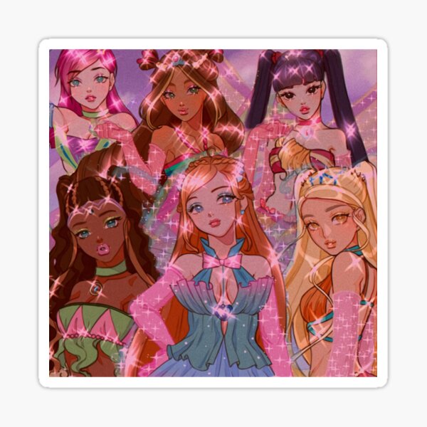 Winx Dress Up Like A Fairy Sticker