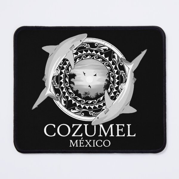 Item preview, Caribbean reef shark Cozumel Mexico designed and sold by NicGrayGraphic.