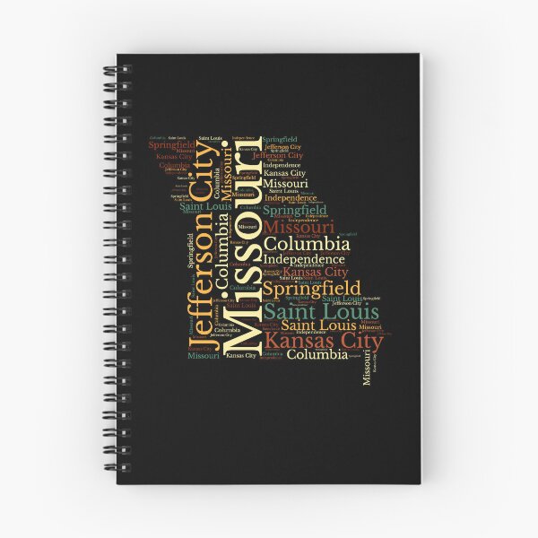 Item preview, Missouri Map and Cities designed and sold by labatchino10.
