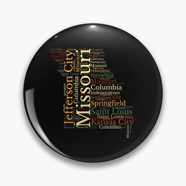 Item preview, Missouri Map and Cities designed and sold by labatchino10.
