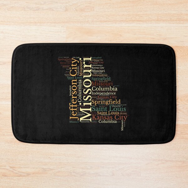 Item preview, Missouri Map and Cities designed and sold by labatchino10.