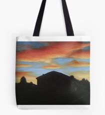 Sunset on the Street Tote Bag