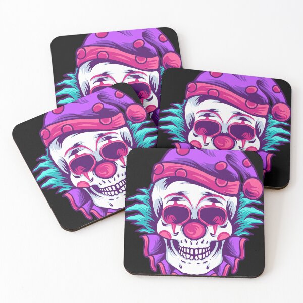 Item preview, Skull Clown Illustration designed and sold by STR Graphs.