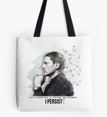 prison break - Wentworth Miller - I Persist Tote Bag