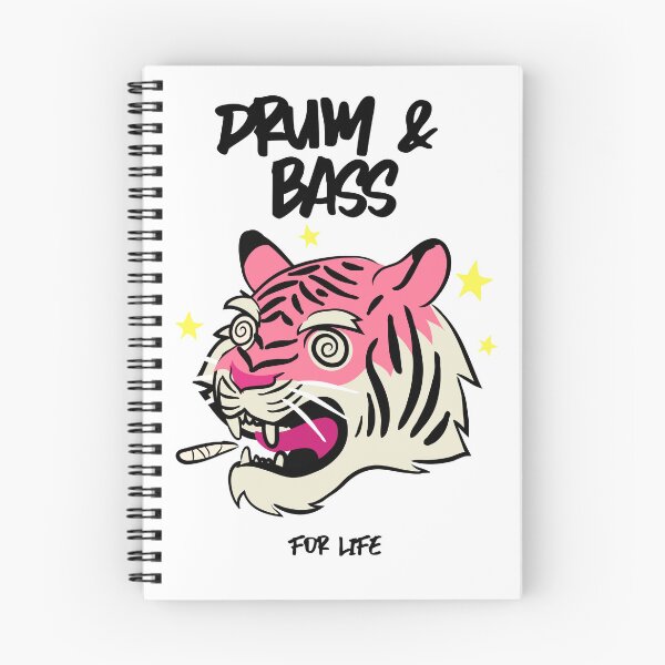 Item preview, Drum and Bass for life (black)  designed and sold by Discothreadz.