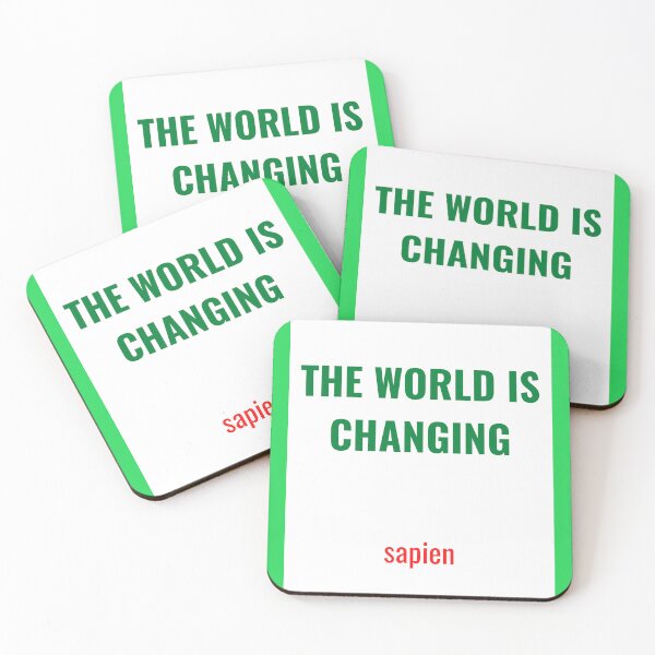 Item preview, The World is Changing designed and sold by Constructive27.