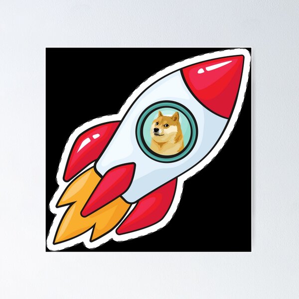 Artikel-Vorschau von Dogecoin T-Shirt dogecoin to the moon, designt und verkauft von maorisacam.