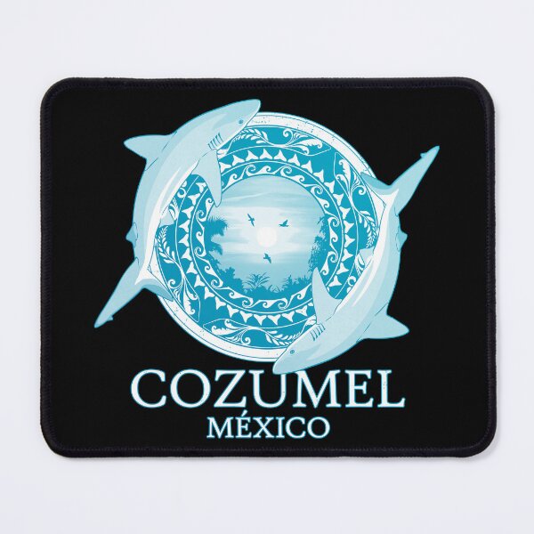 Item preview, Caribbean reef shark Cozumel Mexico designed and sold by NicGrayGraphic.
