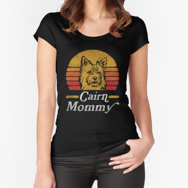 Item preview, Retro Vintage Cairn Terrier Mommy designed and sold by More Cute Dogs.