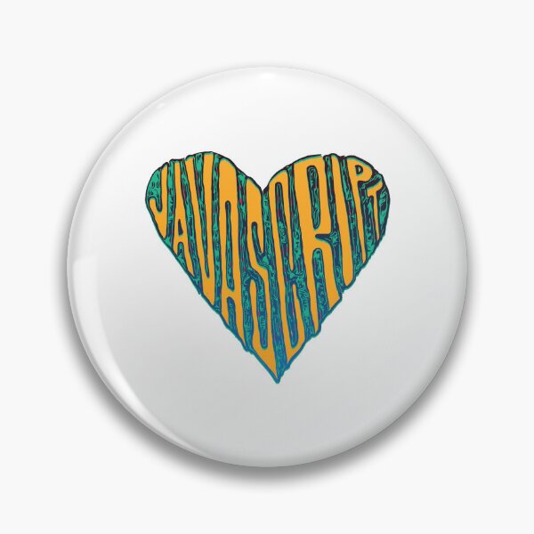 Aperçu de l'œuvre Coeur JavaScript créée et vendue par cheeryscript.