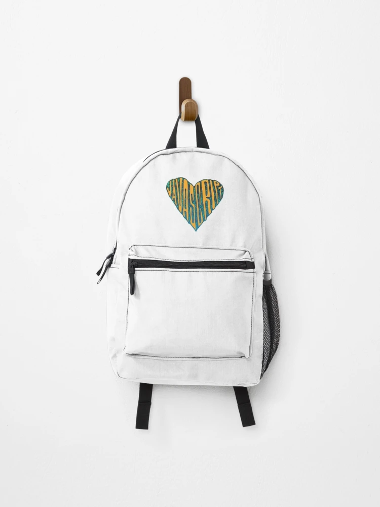 Thumbnail 1 of 3, Backpack, JavaScript Heart designed and sold by cheeryscript.