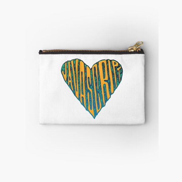 Item preview, JavaScript Heart designed and sold by cheeryscript.