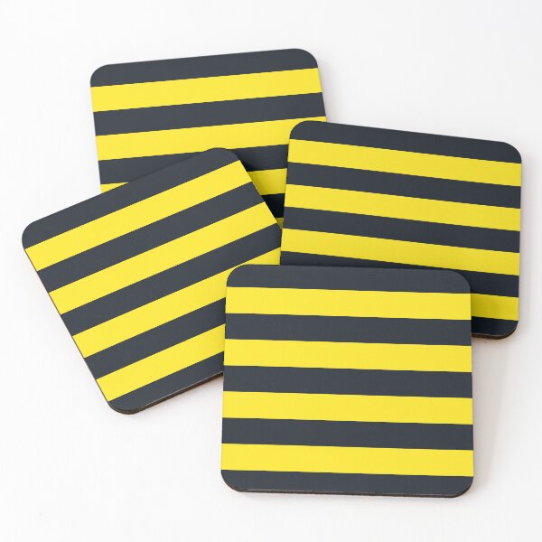 Item preview, Black and Blazing Yellow Exotic Colour Patterns designed and sold by byskillbytalent.