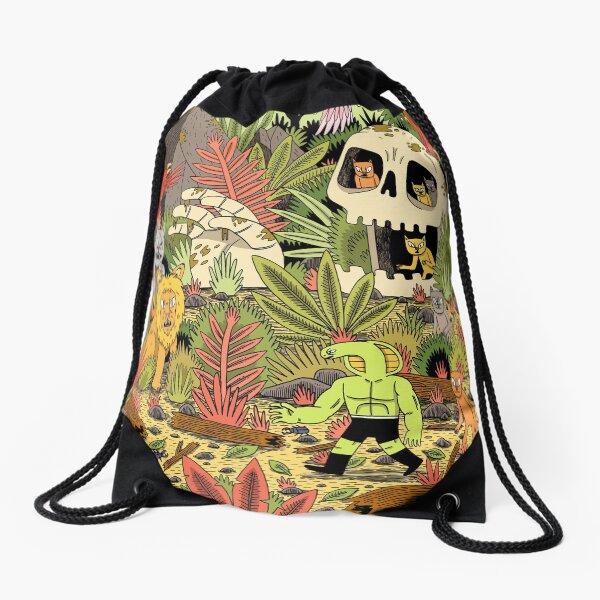 The Jungle Drawstring Bag